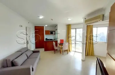 Flat disponível para locação na rua bela cintra, próximo a faculdade mackenzie e av. paulista.