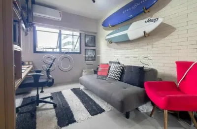 Flat no wyndham são paulo berrini disponível para locação com 29m², 01 dormitório e 01 vaga.