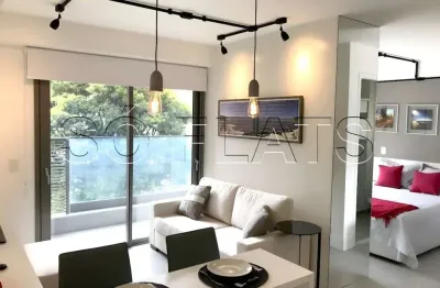 Flat no studio suzano, com 38m² e 1 dorm para locação próximo a avenida nove de julho.