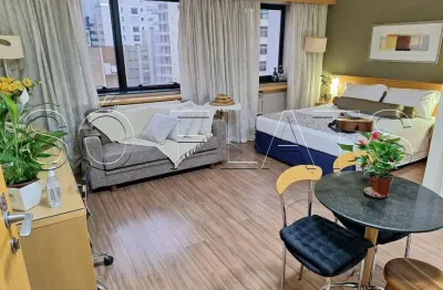 Flat transamerica jardins, disponível para venda com 43m², 02 dorms e 01 vaga