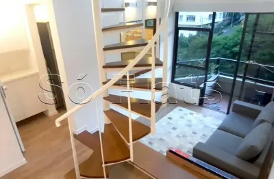 Apartamento no res paço trianon disponível para venda com 53m², 1 dormitório e 1 vaga