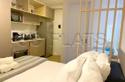 Residencial hpaulista, flat disponível para locação contendo 23m² e 1 dormitório.