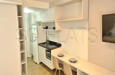Studio is moema, apto disponível para locação, contendo 25m² e 1 dormitório.
