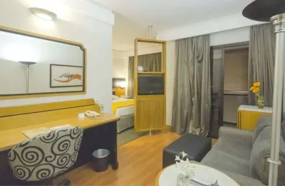 Flat estanplaza international disponível para venda com 26m² e 01 vaga de garagem
