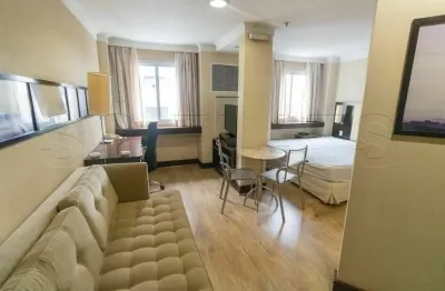 Flat transamérica international plaza disponível para venda com 29m² e 01 vaga de garagem