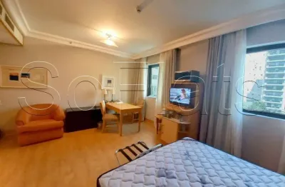 Flat innside higienópolis 1 dormitório 1 vaga disponível locação com entrada imediata.