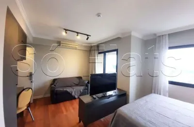 Flat clarion com 27m² no itaim, prox a av. 9 de julho  e cidade jardim