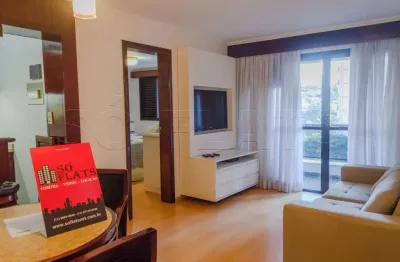 Flat transamérica higienópolis classic disponível para venda com 40m² e 01 vaga de garagem