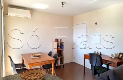 Residencial concepto home, apto disponível para locação contendo 42m², 1 dormitório e 1 vaga.