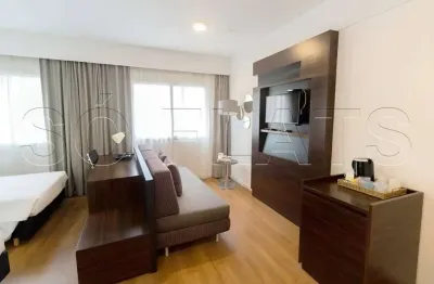 Flat comfort alphaville, disponível para venda com 28m², 1 dormitório e 1 vaga