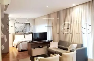 Fl residence, flat disponível para locação contendo 62m², 1 dormitório e 2 vagas de garagem.