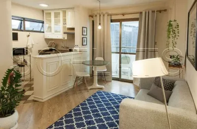 Flat paulista wall street 48m² 1 dormitório 1 vaga para locação nos jardins.