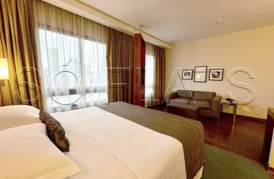 Flat estanplaza berrini, na av. luis c. berrini, prox a marg pinheiros e estação berrini da cptm