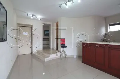 Flat paulista wall street disponível para venda com 47m², 01 dorm e 01 vaga