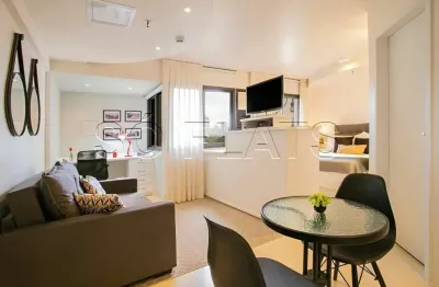 Flat no riverside disponível para locação com 35m² e 01 dormitório.