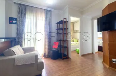 Flat quality bela cintra disponível para venda com 45m², 02 dorms e 01 vaga de garagem