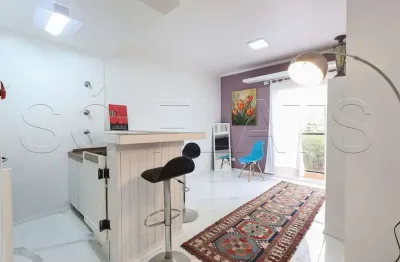 Flat paulistânia disponível para venda com 45m², 01 dorm e 01 vaga