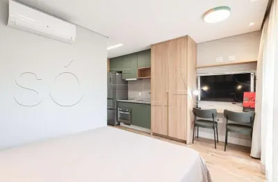 Residencial sou brooklin, flat disponível para venda com 32m² e 1 dormitório.