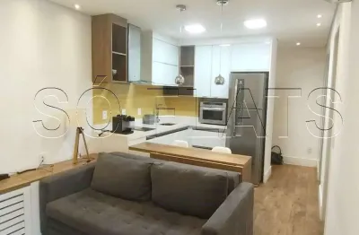 Flat com 1 quarto à venda na Avenida Ibijaú, 364, Moema, São Paulo