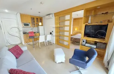 New Life Itaim, apto com excelente localização disponível para locação com 1 dormitório e 1 vaga.