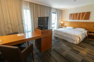 Novotel jardins, apto disponível para locação contendo 30m², 1dormitório e 1 vaga de garagem.