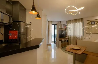 Flat no jardim paulista disponível para locação, próximo a av. 9 de julho e shopping pamplona.