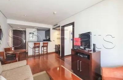 Flat george v itaim disponível para venda, com 57m², 1 dormitório e 1 vaga de garagem