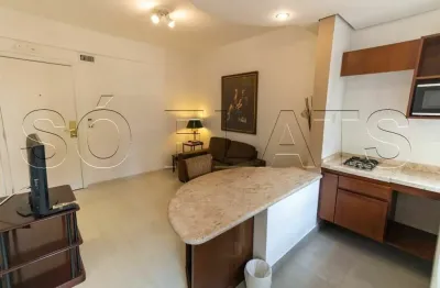 Flat mercure sp jk, mobiliado para venda com 31m² 1 dormitório e 1 vaga à venda.