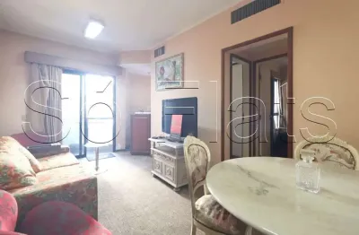 Flat massis disponível para venda com 40m², 1 dormitório e 1 vaga de garagem