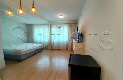 Flat no Melia Ibirapuera disponível para locação com 1 dorm e 1 vaga próximo a estação Moema