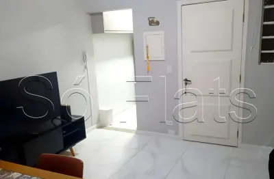 Residencial São Paulo, apto disponível para locação contendo 45m² e 1 dormitório.
