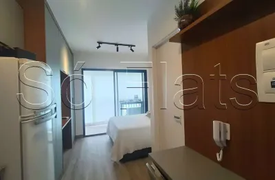 Studio hub alto da boa vista, flat disponível para locação contendo 24m² e 1 vaga de garagem.