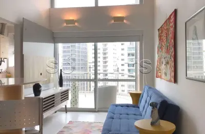 Blue loft, flat disponível para locação 50m², 1 dormitório e 1 vaga de garagem.