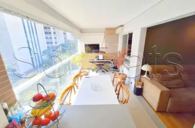 À venda! apartamento com 66m², 2 dormitórios, 1 vaga, 2 wcs, mobiliado na vila olímpia.