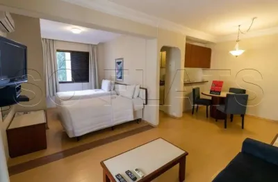 Flat central park, apartamento disponível para venda com 40m², 1 dormitório e 1 vaga