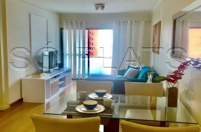 Flat no Royal Victoria Place, disponível para locação, próximo a Faria Lima e Nove de Julho.