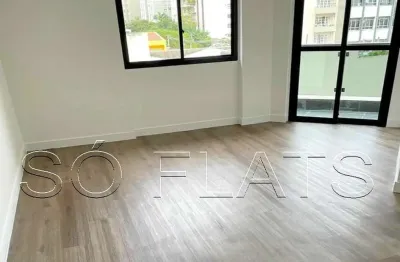Apto columbia disponível para locação com 43m², 01 dormitório e 01 vaga de garagem.