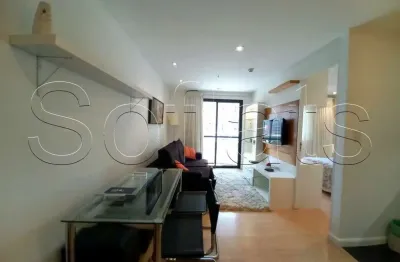 Flat em Moema, próximo ao Pq. do Ibirapuera e Avs Helio Pellegrino e Republica do Líbano.