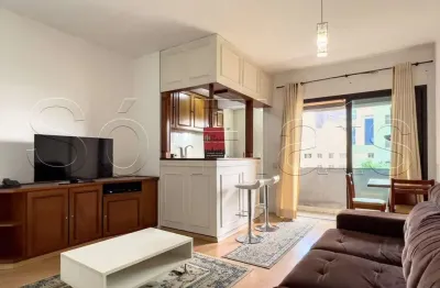 Flat disponível para locação próx a av santo amaro, ao parque do ibirapuera e ao shopping.