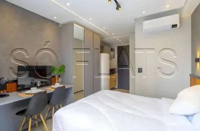 On miraés, studio disponível para venda com 21m², 01 dormitório