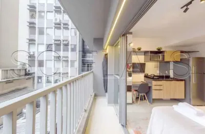 Studio vn consolação, apto disponível para venda com 23m² e 01 dormitório, sem vaga;.