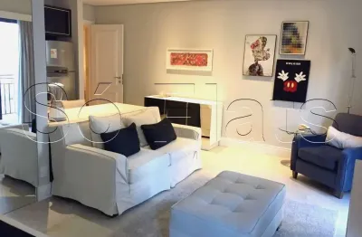 New life itaim, flat disponível para locação contendo 42m², 01 dormitório e 01 vaga de garagem.