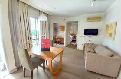 Flat no quality bela cintra 45m² 1 dormitório 1 vaga disponível para locação nos jardins.