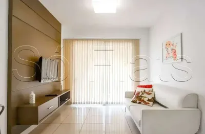 Residencial lindo, decorado e mobiliado no morumbi com 75m², 2 dormitórios e 2 vagas.