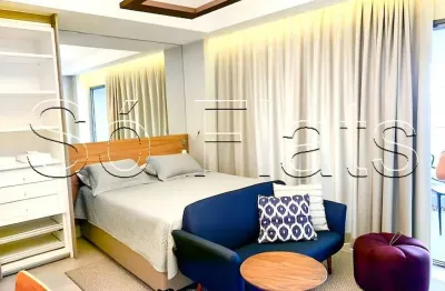 Residencial habitarte i, studio disponível para locação com 44m², 1 dormitório e 1 vaga de garagem