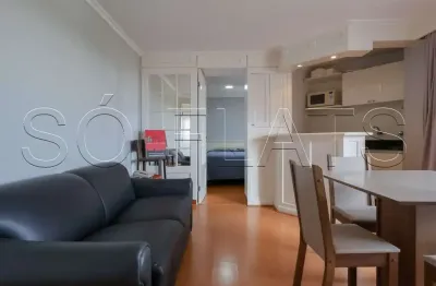 Flat transamérica higienópolis classic disponível para venda com 40m² e 01 vaga de garagem