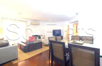 Flat the sutton house, apartamento disponível  com 120m², 2 dormitórios e 2 vagas