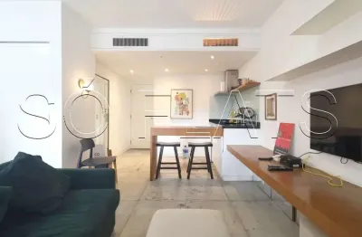 Flat le premier, disponível para venda com 49m², 1 dormitório e 1 vagada de garagem