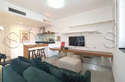 Flat le premier, disponível para venda com 49m², 1 dormitório e 1 vagada de garagem