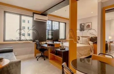 Flat na charmosa alameda lorena próximo a avenida 9 de julho, disponível para locação.